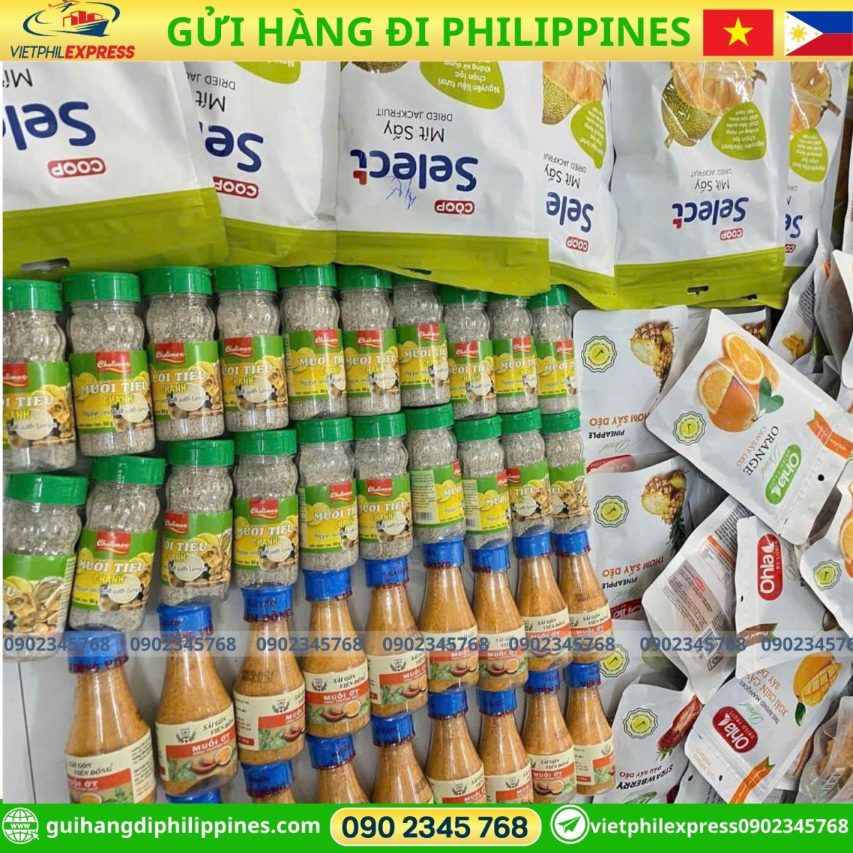Vietphilexpress nhận và xử lý hàng