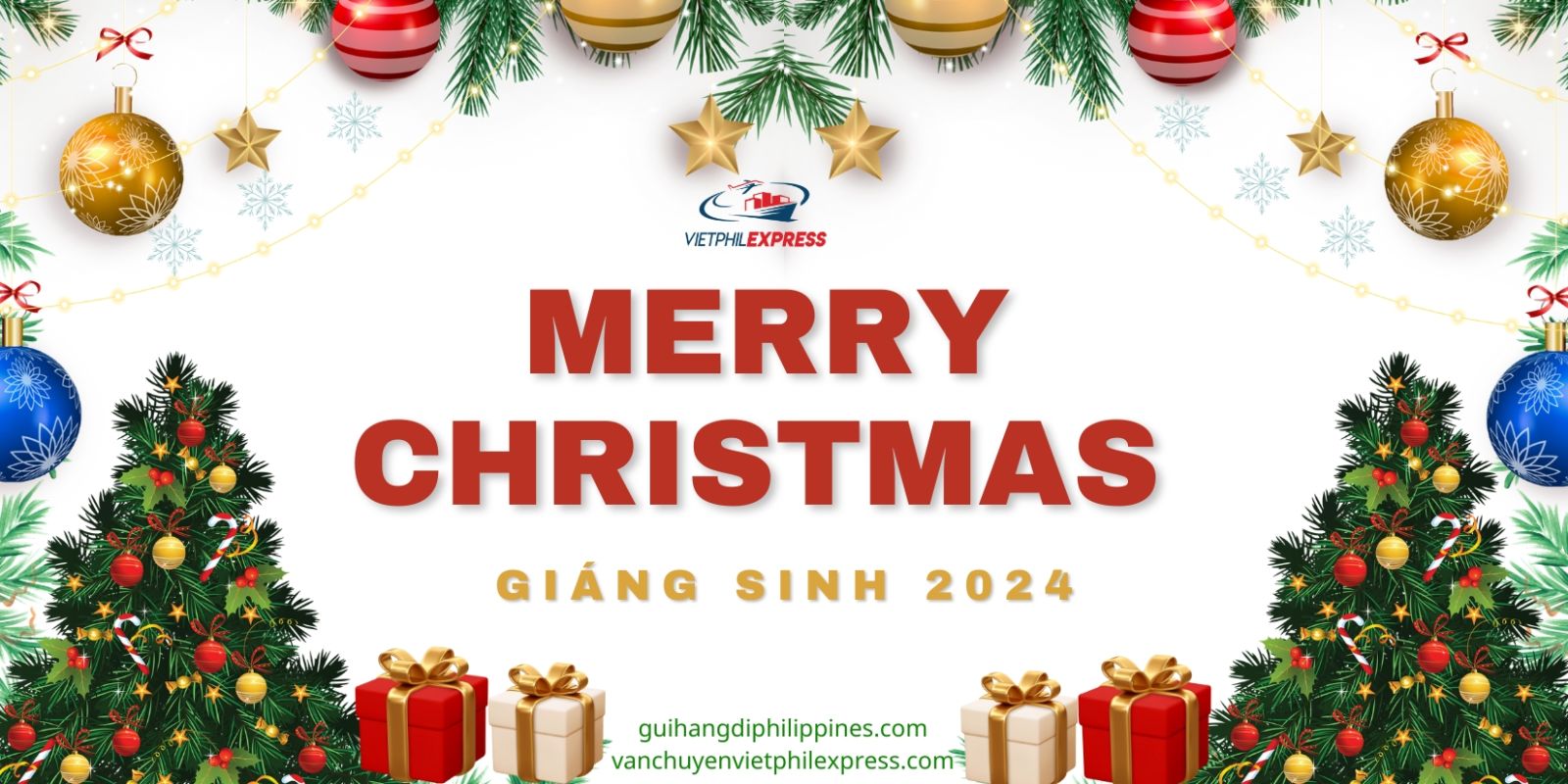 Dịch vụ vận chuyển đồ trang trí Noel đi nước ngoài