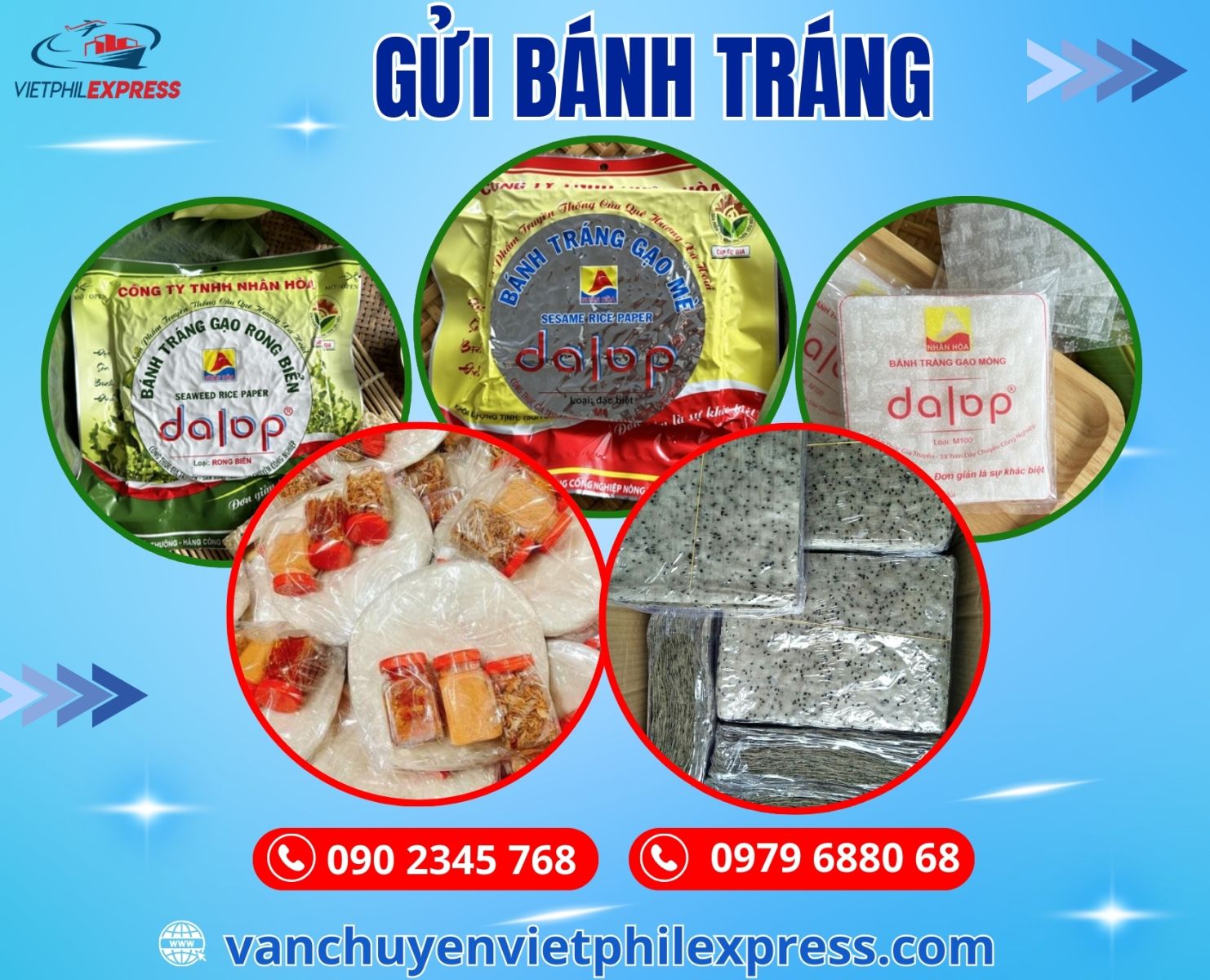 GỬI BÁNH TRÁNG