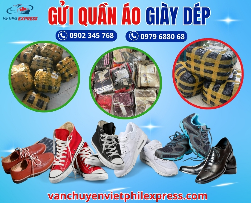 GỬI QUẦN ÁO GIÀY DÉP